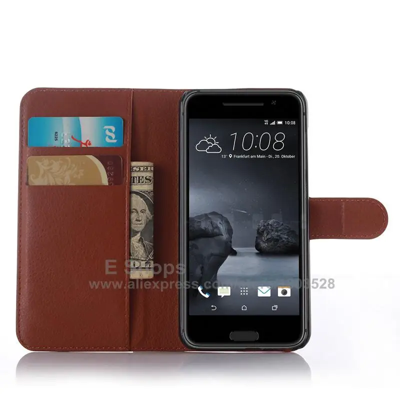 Чехол для htc один A9 A9w Aero кошельки с отделениями для карт и подставкой в виде чехол личи шаблон чехол Защитный кожаный чехол с откидной крышкой черный чехол для htc a9