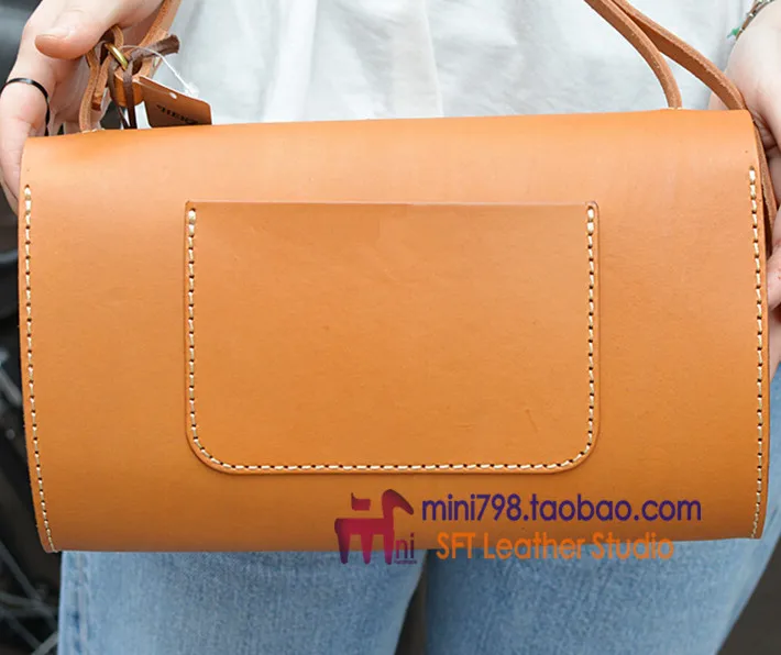 Кожаная ручная сумка ручной работы сумка-мессенджер повседневная сделай сам с