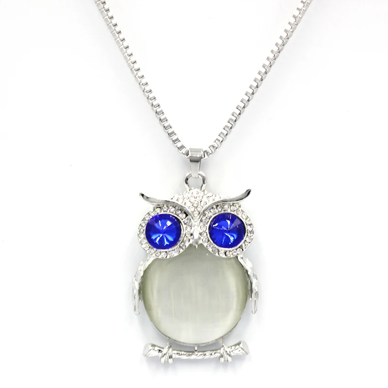 Модная цепочка к свитеру с подвеской в виде совы женские изысканные ювелирные