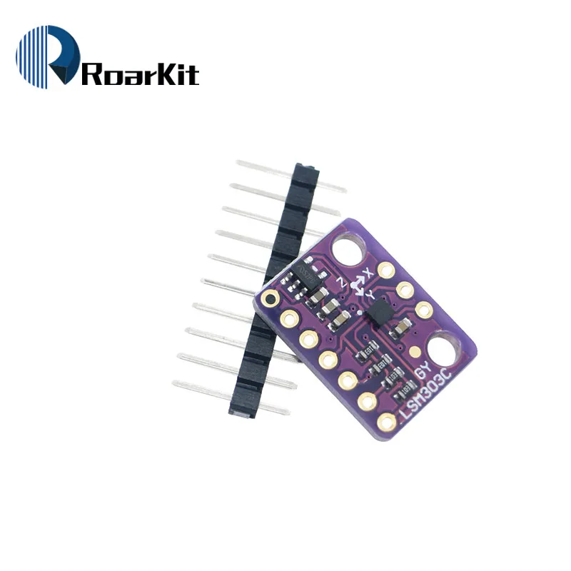 6 градусов Freedom Breakout LIS3MDL магнитометр LSM303C GY-LSM303C модуль ускорения для Arduino |