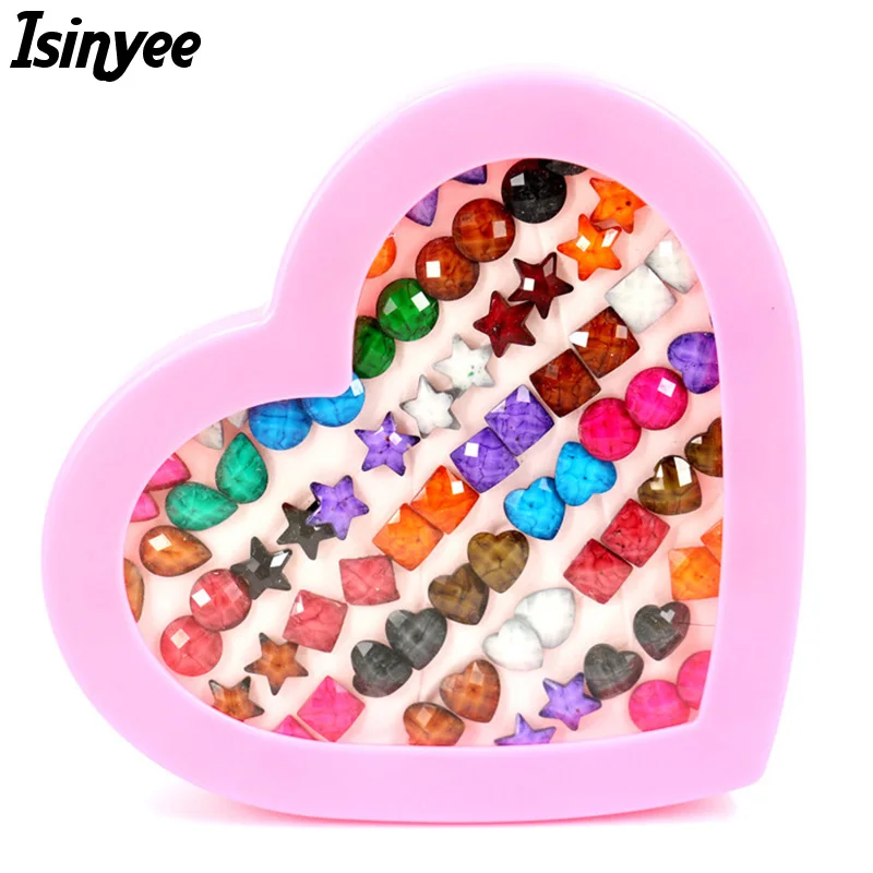 ISINYEE 36 пар/компл. Мода Вышивка звёздочки или бриллианты Стад серьги Ювелирные