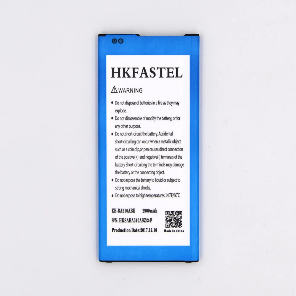 Новый аккумулятор HKFASTEL для Samsung Galaxy A5 2016 Edition A510F A5100 Оригинальные аккумуляторы