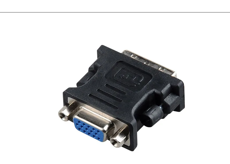 Адаптер DVI 24 + 5 Male к RGB VGA Female конвертер для монитора и компьютерной видеокарты|dvi