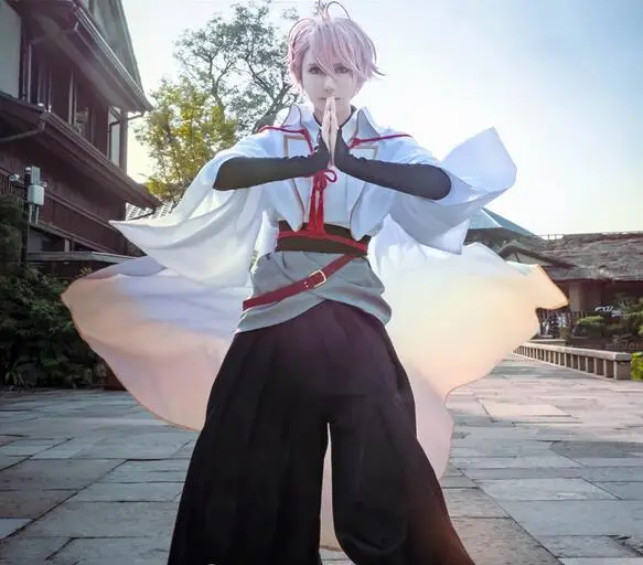 

Cosplay Japanese Game Katsugeki/Touken Ranbu Saniwa Miko suit Cos Clothes