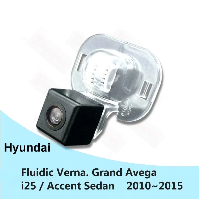 Автомобильная камера заднего вида для Hyundai с разрешением CCD flowic Verna Grand Avega i25 Accent