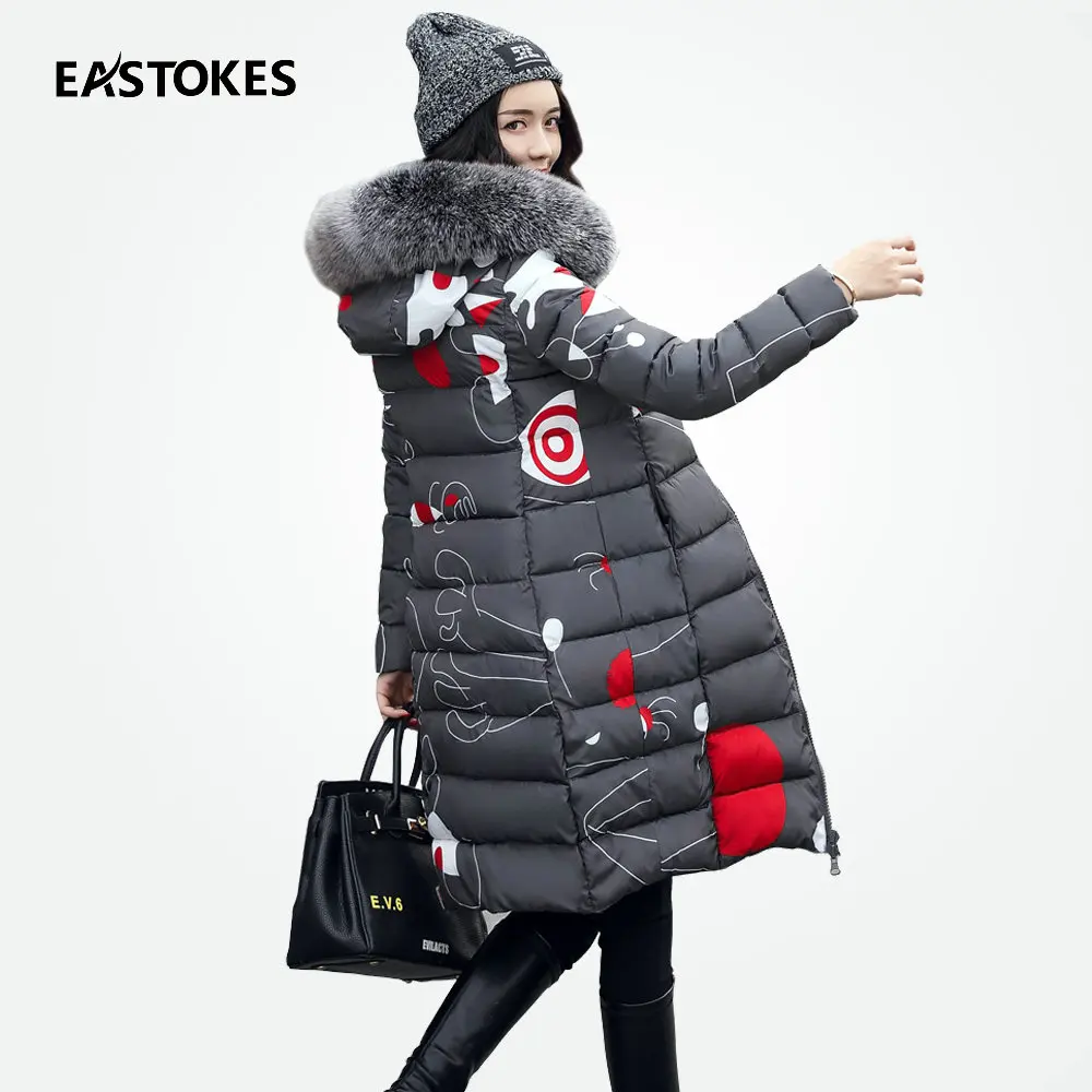 Для женщин двусторонние куртки с большой меховой воротник тонкий подходит Дамы