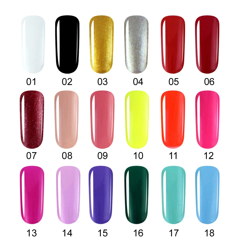 Huration 29 Цвета светодиодный светильник гель Гибридный Лаки 7 мл ногтей для UV