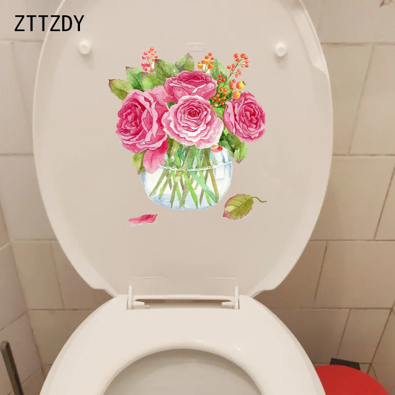 ZTTZDY 20 6*23 5 см ручная роспись небольшой свежий букет для дома гостиной настенный