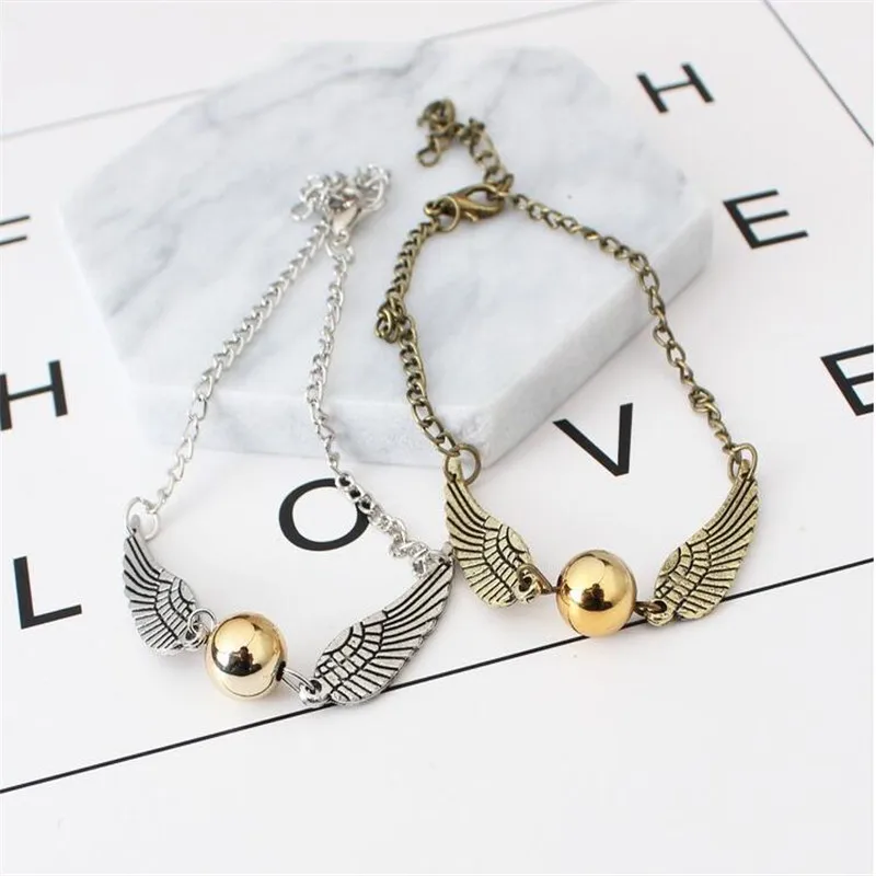 Браслет H P and the Deathly hвозы золотистого цвета с мушкой крабом 8BD103|bracelet bracelet|deathly hallows