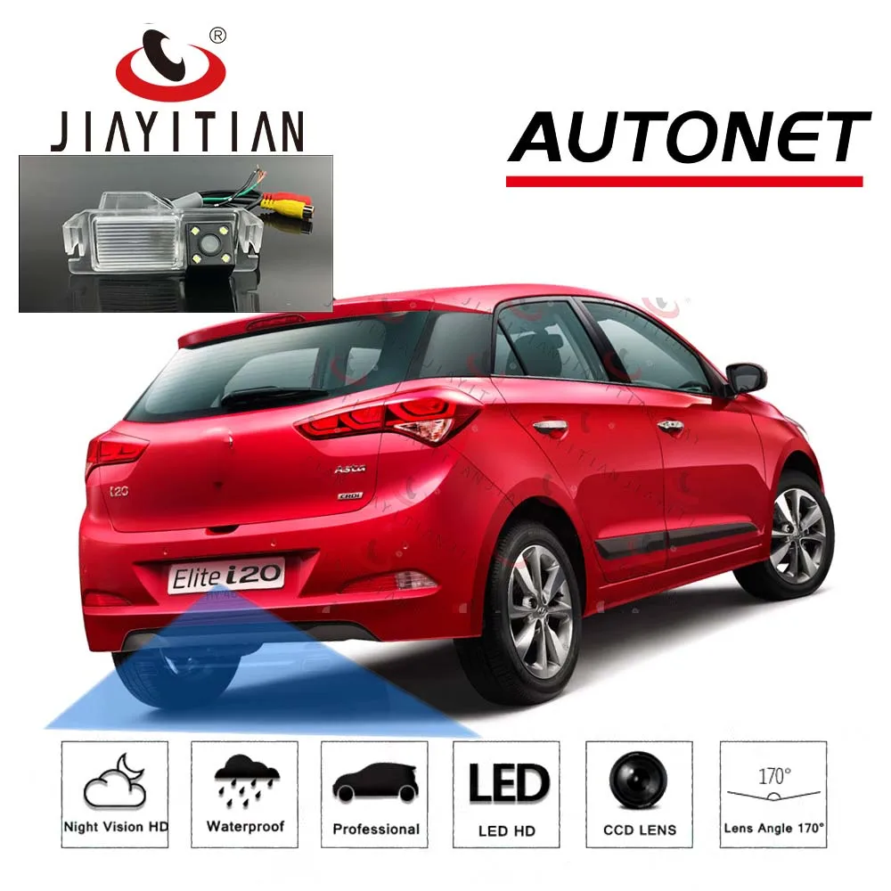 Камера заднего вида JiaYiTian для Hyundai Elite i20 2009 ~ 2018 CCD камера ночного видения парковки