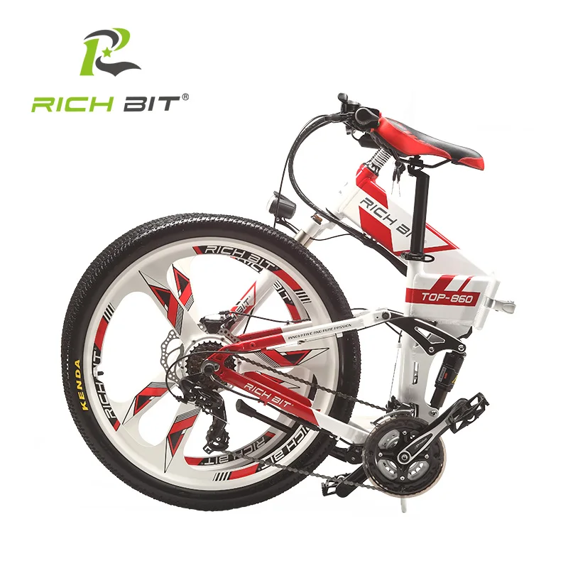 RICHBIT Новый Горный складной электрический велосипед 36 в * 250 Вт Европейская рама