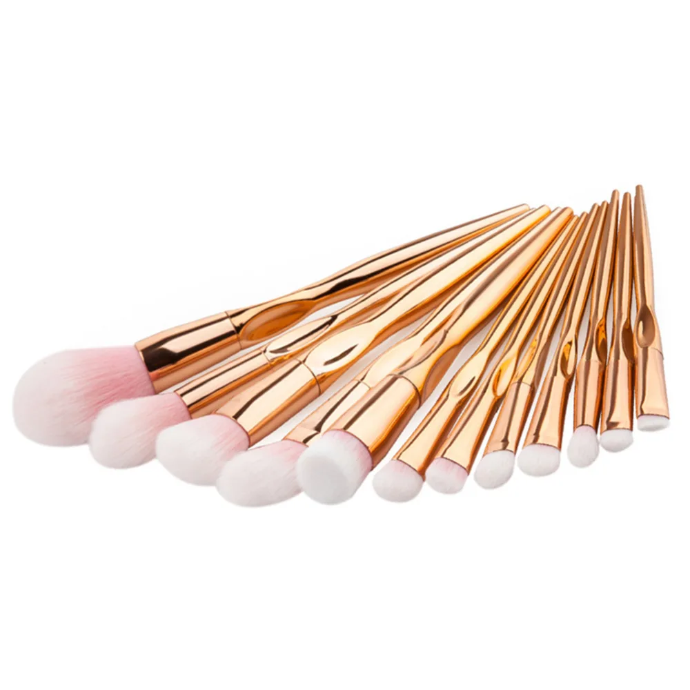 Набор кистей для макияжа розового золота 12 шт./компл.|make up brush tools|brush toolmakeup set |