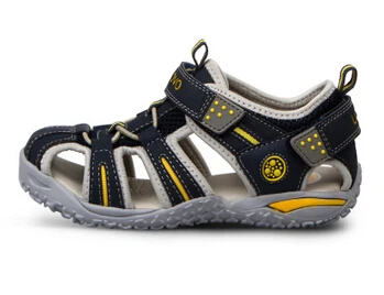 Новые детские пляжные сандалии для мальчика безопасная детская обувь девочек