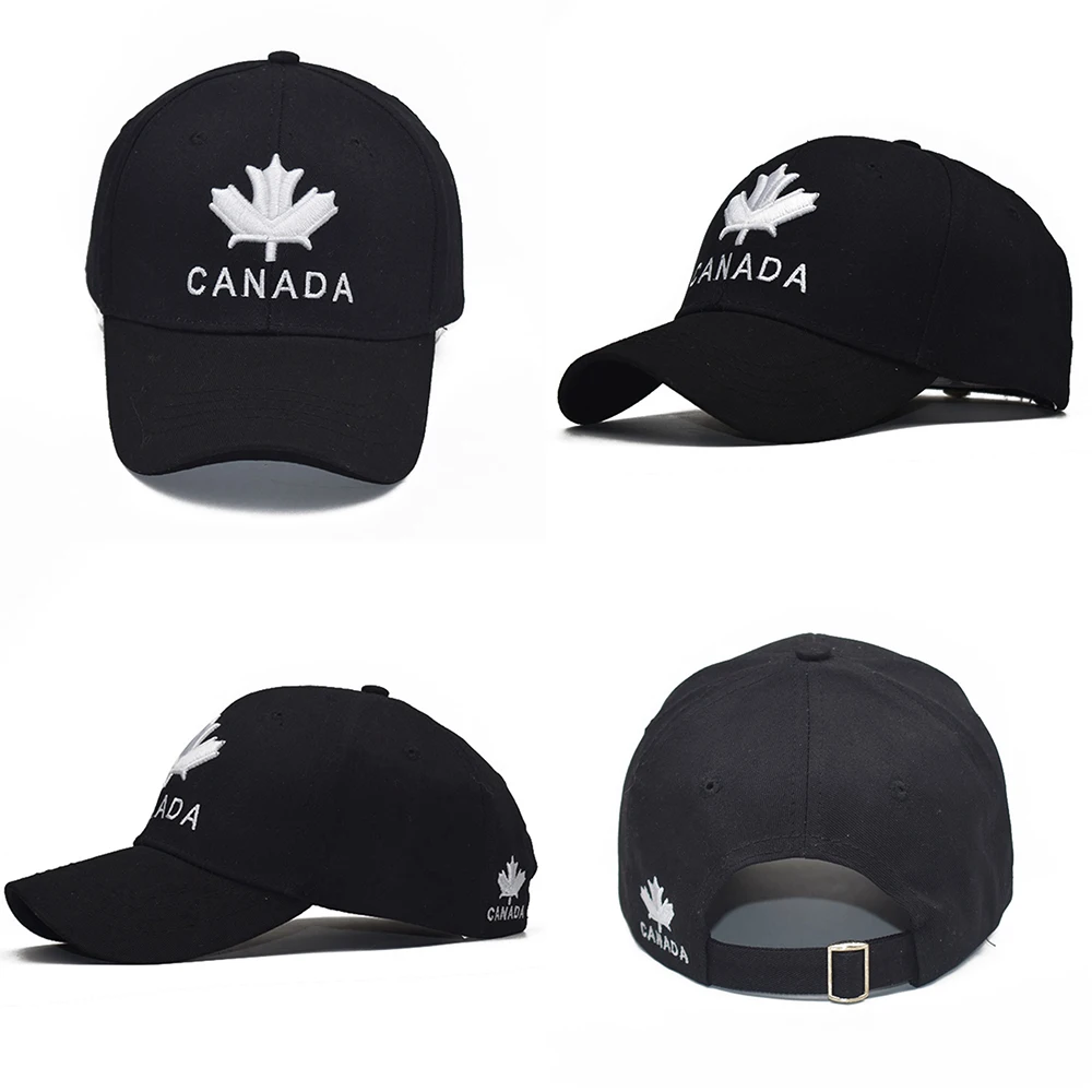 FS для мужчин и женщин Канадский кленовый лист бейсболка Snapback шапки для мужчин и женщин Вышивка Уличная шляпа папы костяная Кепка с металлической буквой