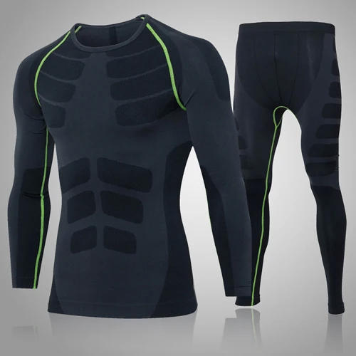 60196020Bgreen Compression спортивный костюм Фитнес Tight Бег футболка леггинсы Для мужчин спортивная Demix черный тренажерный зал спортивный костюм тайтсы мужские фитнес костюм спортивный костюм мужской компрессионная одежда - Цвет: 60196020Bgreen