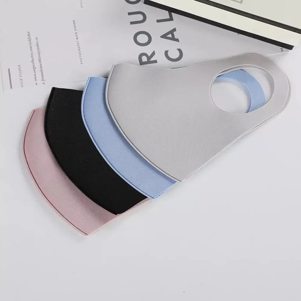 PM2.5 хлопковая Милая моющаяся многоразовая маска для рта анти Дымчатая