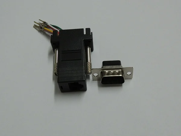 100 шт./лот Бесплатная доставка высококачественный черный проект RS232 DB9 переходник