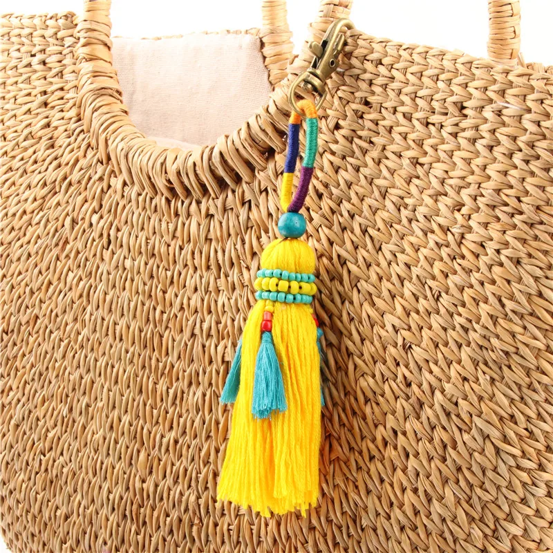 Красочные брелоки с кисточками для ключей 1 шт. 2019 висящий подарок вечерние