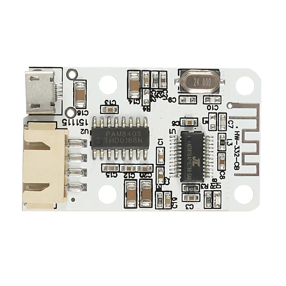 3 Вт * 2 Dc 5 в микро Usb мощность + Bluetooth 4 0 аудио приемник плата беспроводной цифровой