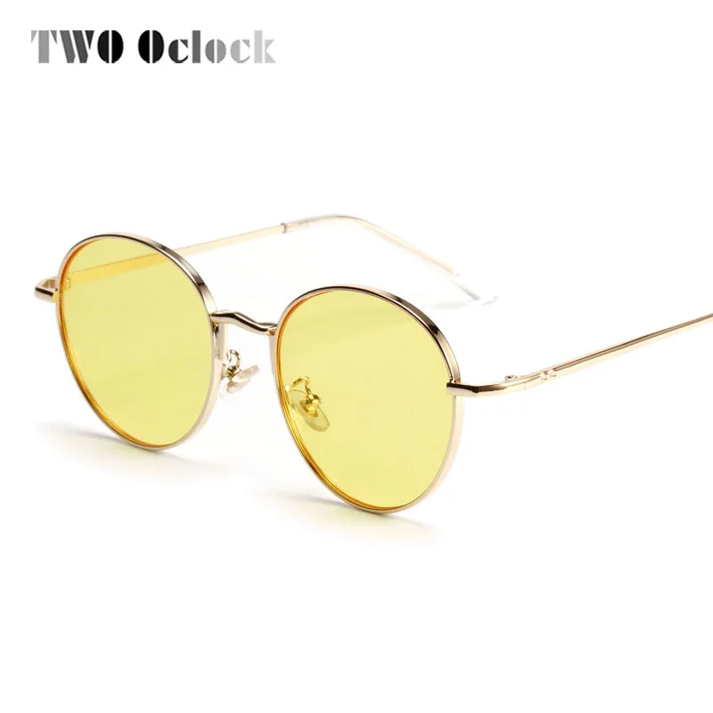 очки солнцезащитные женские винтаж круглые прозрачные солнечные панк модные