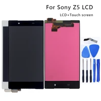 suitable for sony xperia z5 lcd monitor touch screen digitizer for sony xperia z5 e6633 e6683 display lcd phone components