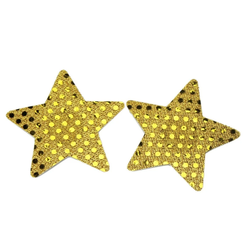 5 пар одноразовых наклеек на соски со звездами невидимые накладки для нижнего