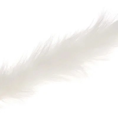 White 1 ярд, искусственный мех, пушистая отделка, для шитья, костюм, поделки, одежда для шитья, принадлежности для одежды, аксессуары - Цвет: White
