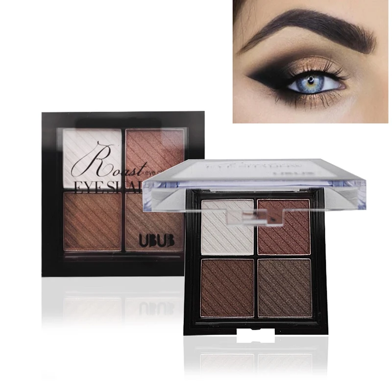 Палитра пигментные тени для век 4 цвета| |