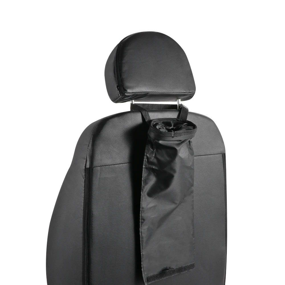 1Pcs Portable Car Dustbin Garbage Bag Dust Seat Back Storage Rubbish Bin Box Case Sundries Holder Organizer Pocket Bags Trash | Автомобили