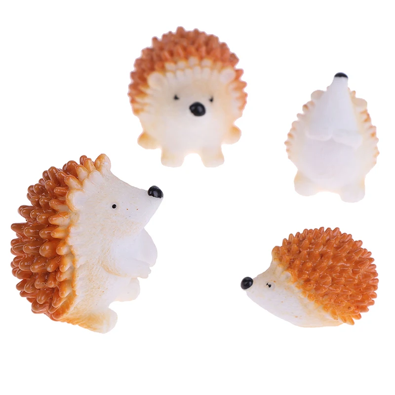Милая дикая мини Ежик Hedgepig эризо маленькая Статуэтка фигурка ремесла животное
