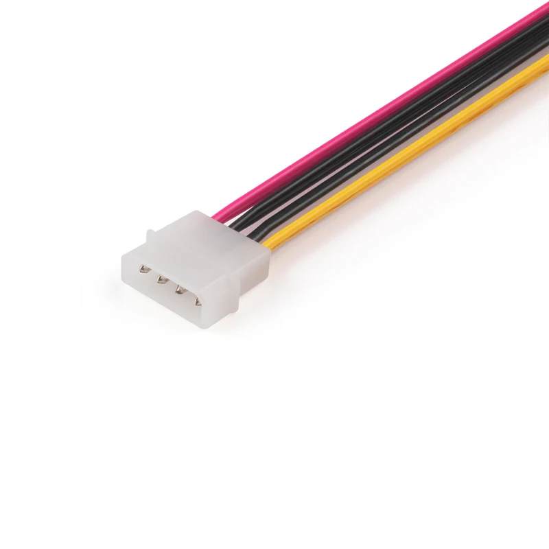 Ult best SATA Molex 4 булавки штекерным 4pin Женский удлинитель питание Y сплиттер кабели 15
