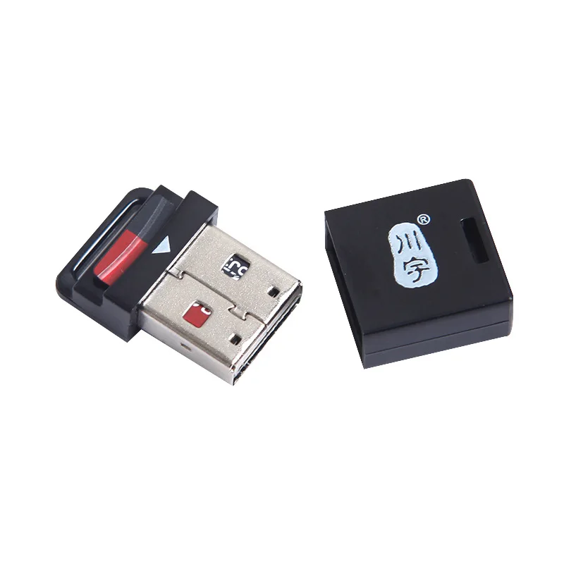 Черный 4 цвета мини USB 2,0 кард-ридер TF/MicroSD/MicroSDHC/MicroSDXC все в 1 портативный кард-ридер для компьютера ноутбука - Цвет: Черный