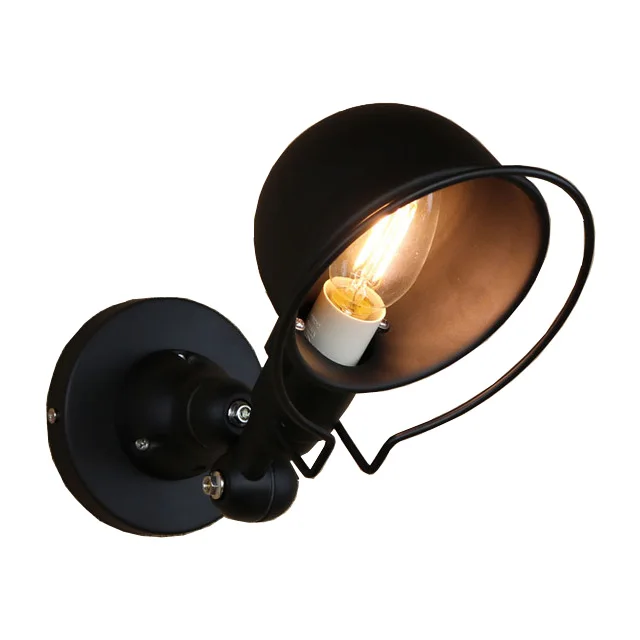 Настенный светильник с механическим рычагом французская настенная лампа