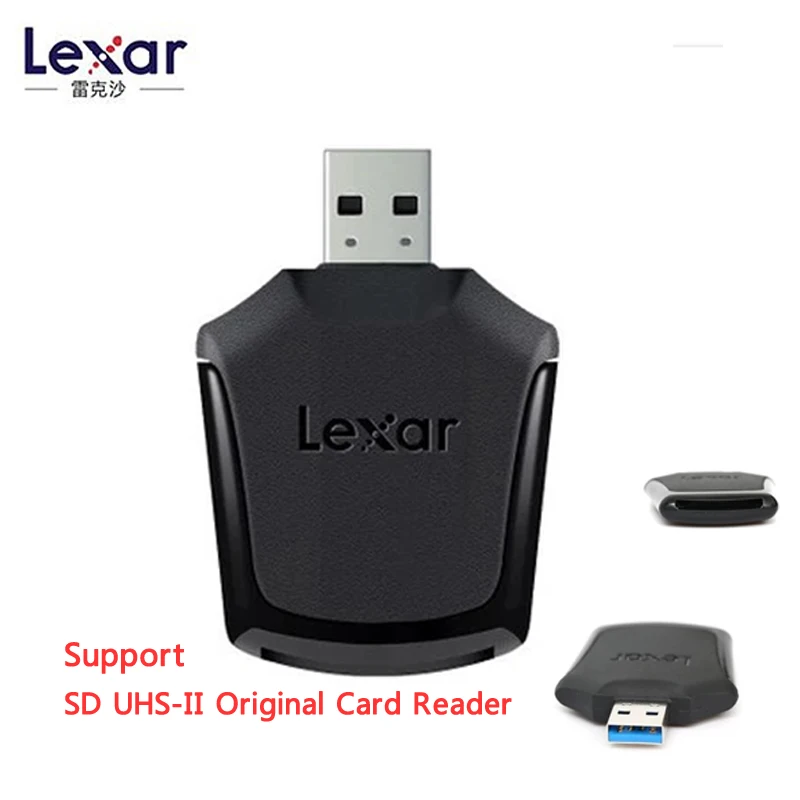 Card Reader Lexar,, 1667x250 Мб/с, флеш-карта памяти, sd карты, 128 ГБ, высокая скорость, V60, 64 ГБ, 256 ГБ, SDXC, UHS-II, U3, карта для 3D 4K - Емкость: Card Reader