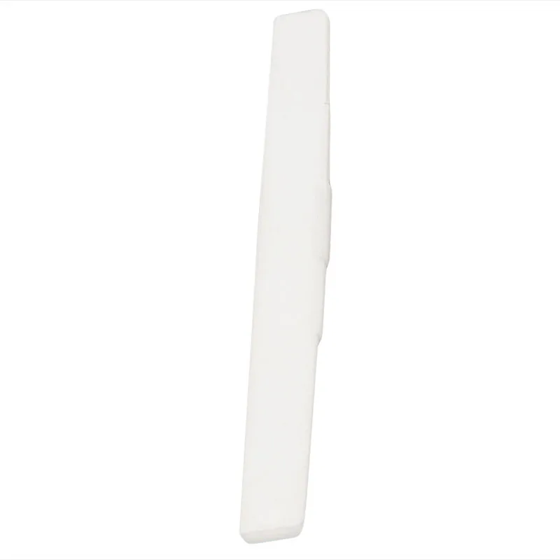 80mm x 3mm x 12mm 1 шт. костный мост седло для Народной акустической гитары Белый Замена аксессуары - Цвет: 80mm x 3mm x 12mm
