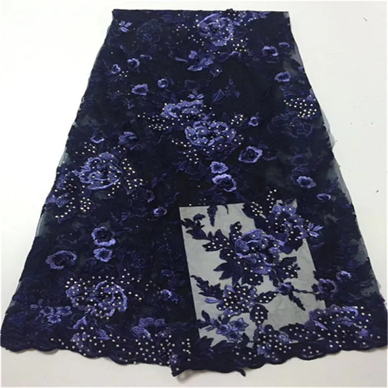 Сетчатая кружевная ткань 2019 Высококачественная африканская сетка для