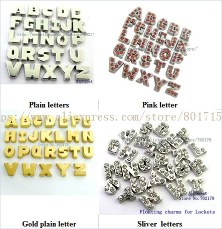 Популярный плавающий медальон с буквами очаровательный плавающей памятью как