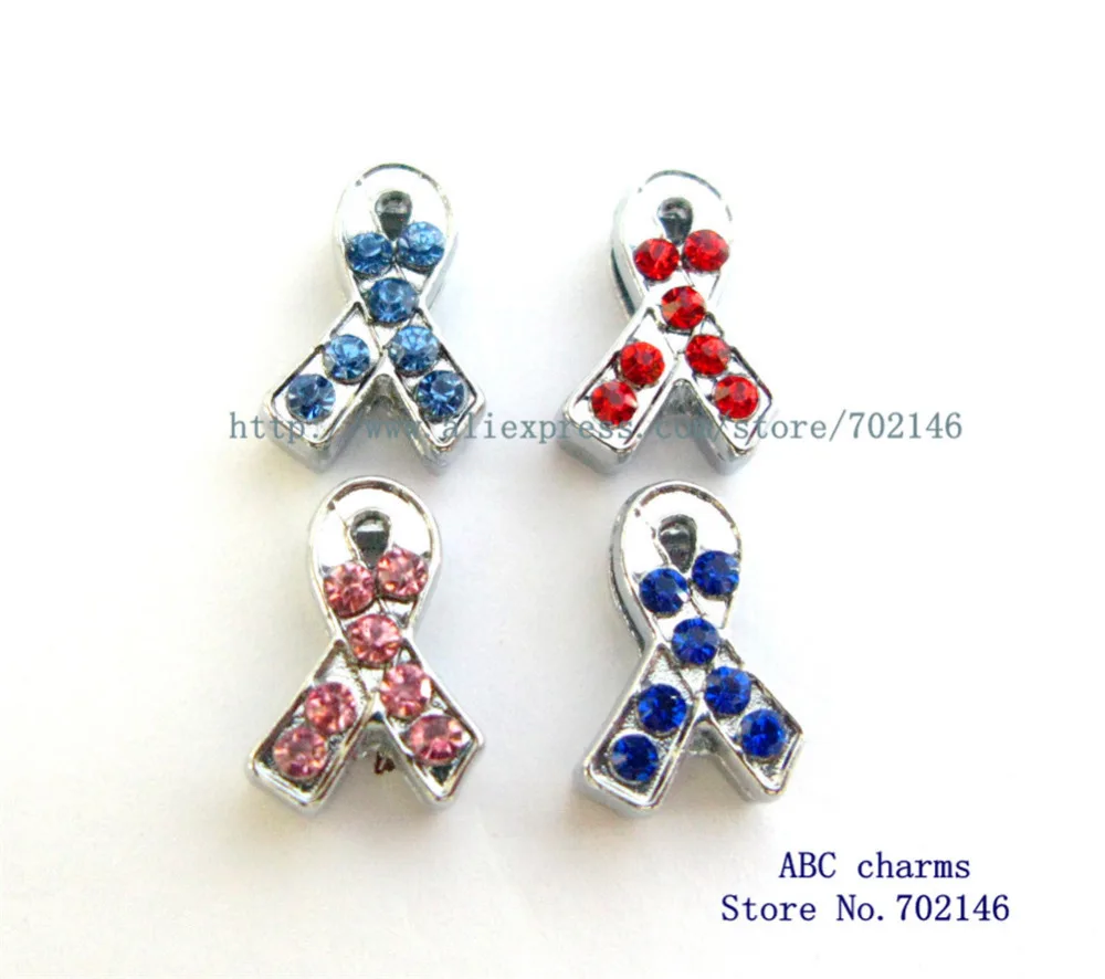 Оптовая торговля 50 шт. 10 мм Горный Хрусталь ленты слайд Подвески бесплатная