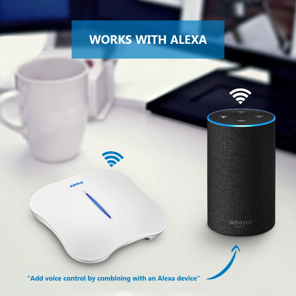 KERUI W1 wifi PSTN сигнализация домашняя охранная сигнализация беспроводная домашняя сигнализация детектор движения Безопасность Дверь Магнит