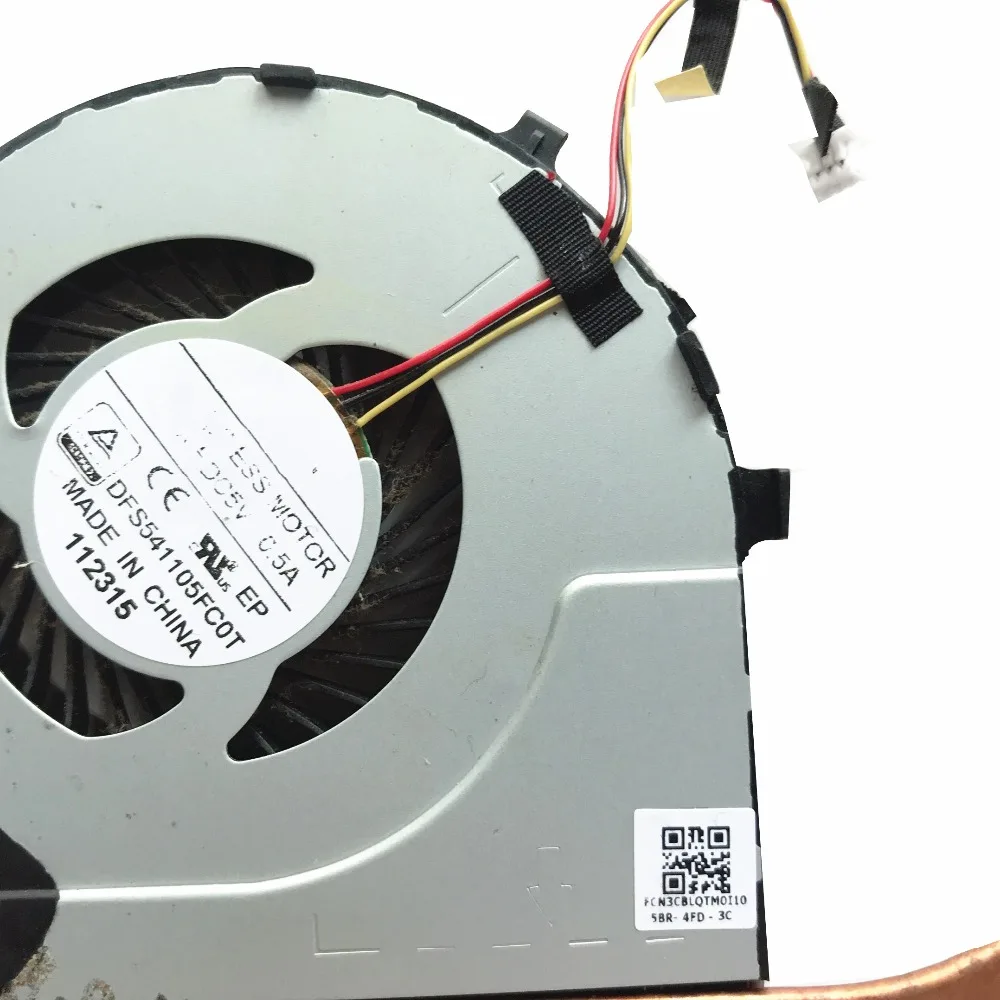 Для Toshiba C50-C C55-C C55D-C L50-C L50D-C оригинальный вентилятор охлаждения и радиатор |