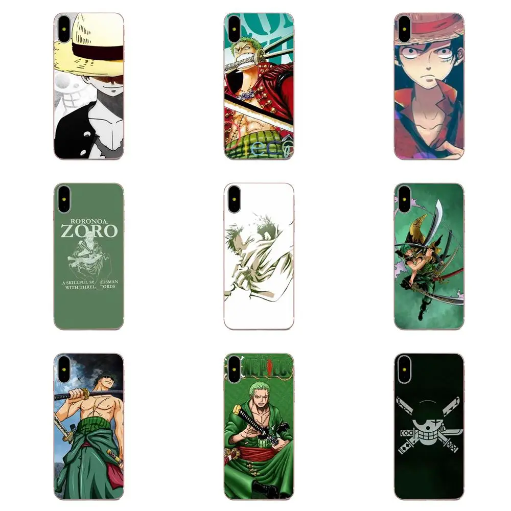 Мягкий ТПУ чехол для Galaxy Alpha Core Note 2 3 4 S2 A10 A20 A20E A30 A40 A50 A60 A70 M10 M20 M30 One Piece Roronoa
