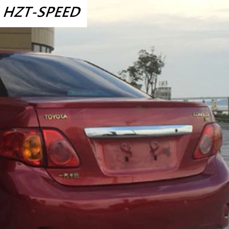 2006 2013 для TOYOTA COROLLA без пробивки ABS задний спойлер TOYOTA|Спойлеры и крылья| |