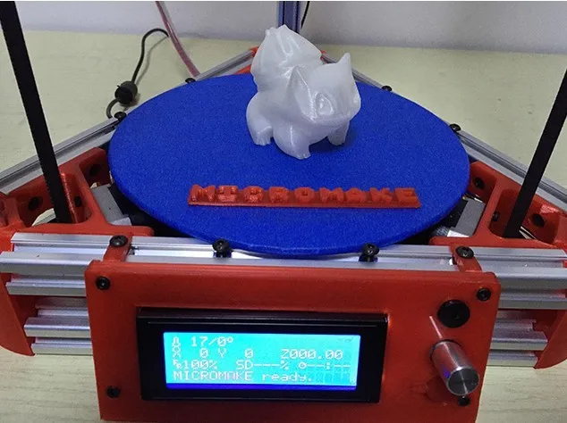 Micromake 3d принтер линейная направляющая DIY комплект kossel Delta автоматическое выравнивание большой размер печати 3D металлический принтер