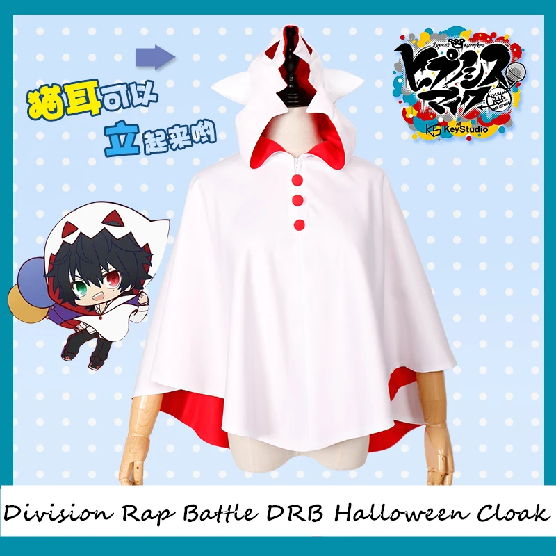 

[STOCK] 2018 Anime Division Rap Battle DRB Halloween Cat Cloak Cosplay Costume/Outfit Unisex For Halloween Free Shipping New.