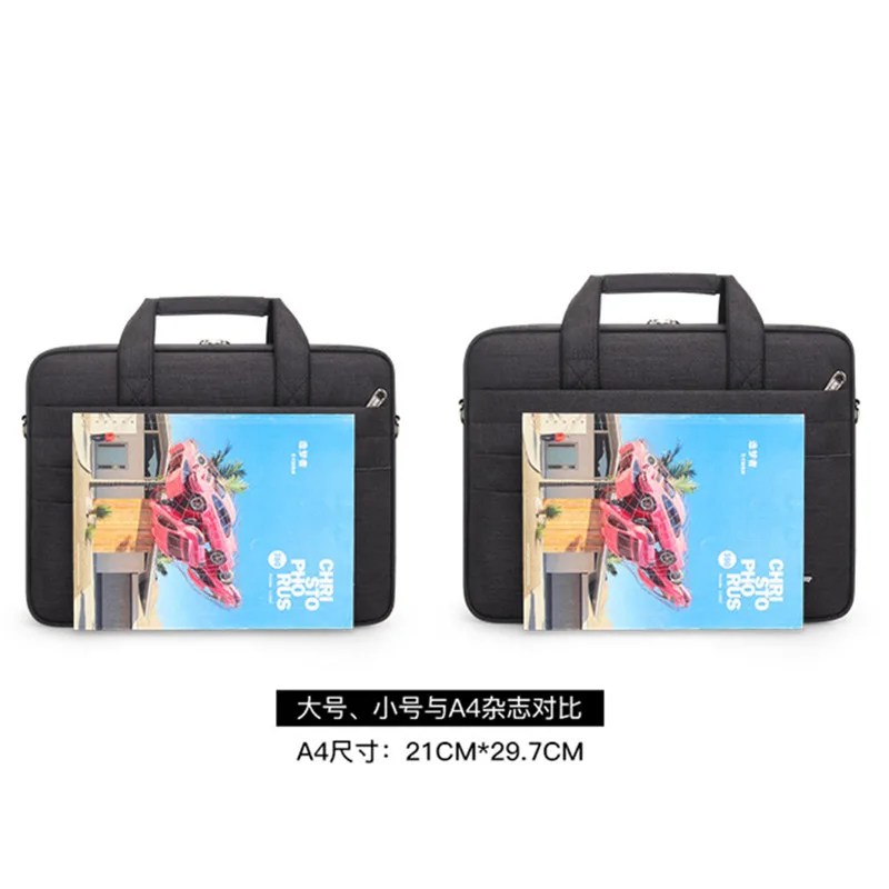 

Briefcases Men Computer Bag Oxford 14" 15" Laptop Bag Women Shoulder Bags Messenger For Mac Book Pro Mate Air Xiaomi Lenovo Dell