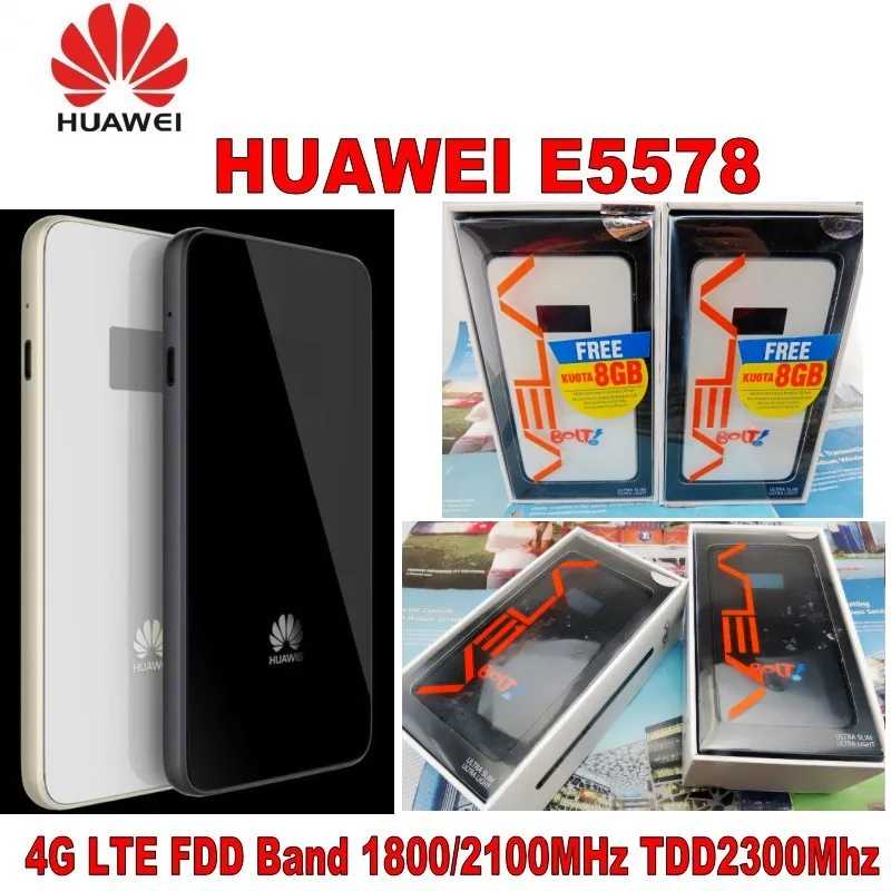 Huawei E5578 CAT4 150 / 4G LTE FDD 1800/2100  TDD 2300    3G WiFi    PK B593 E5776