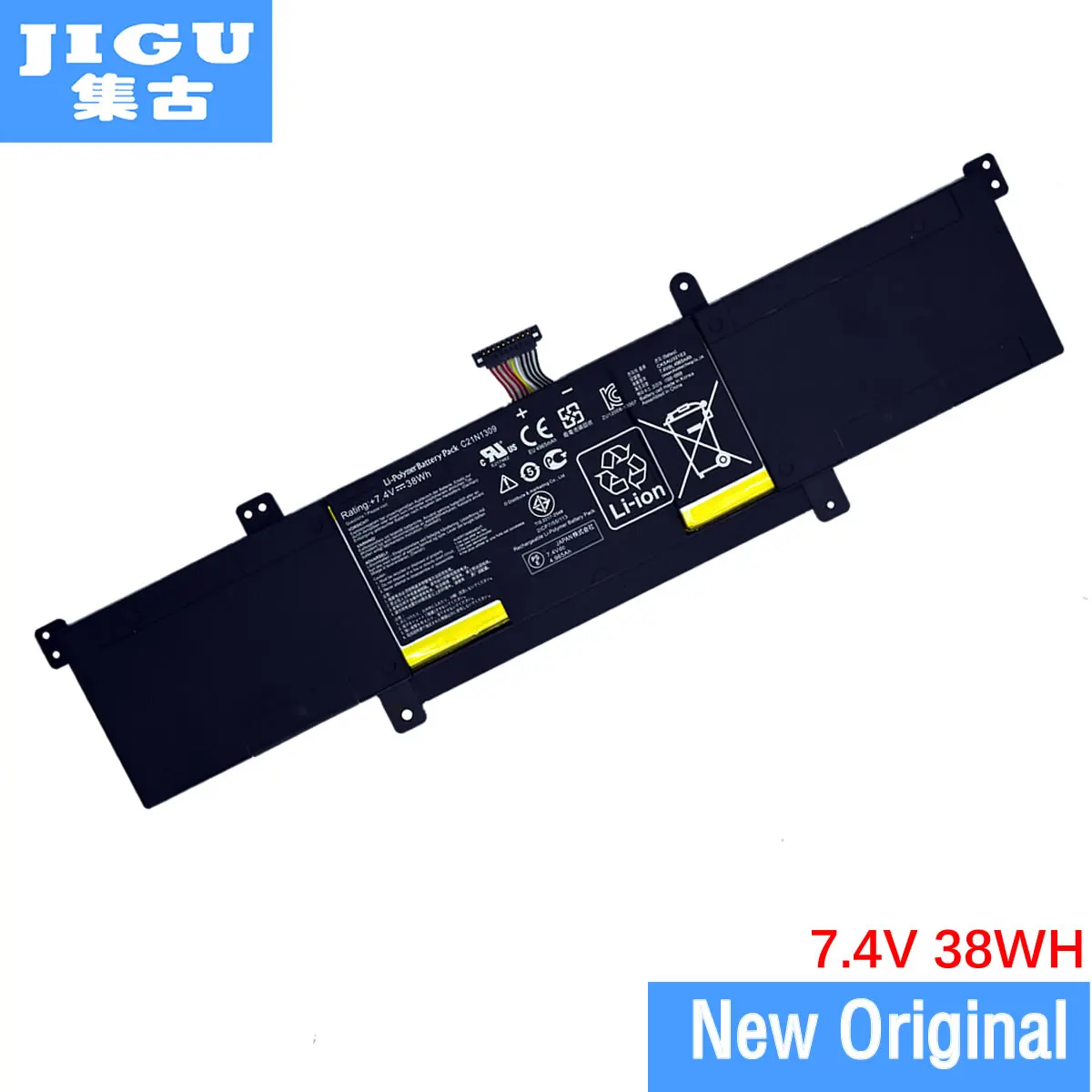 JIGU 0B200 00580100M C21N1309 C21PQ2H Оригинальный аккумулятор для ноутбука ASUS Q301L VivoBook S301LA