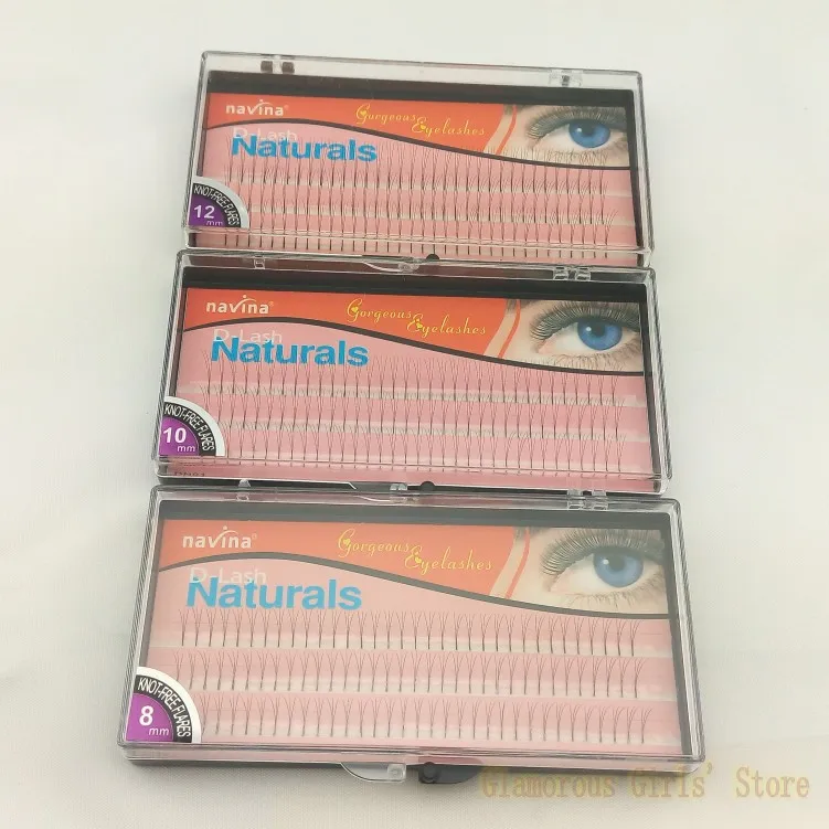 Soft mink eyelash black 3d false Free shipping 3 strands per cluster without knot individual flare extension | Красота и здоровье