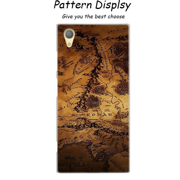 011 The Lord of The Rings the one ring Cover Case for Sony Xperia Z3 Z5 Premium M4 Aqua M5 X XA XA1 C4 C5 E4 E5 XZ XZ2 Compact Plus - Цвет: 011