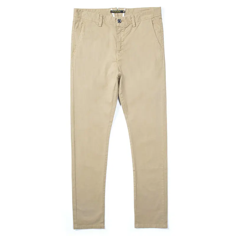 

Spring Autumn New Casual Pants Men Slim Fit Cotton Comfortable Men Trousers